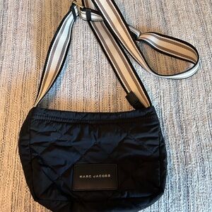 Marc Jacobs Black Quilted Crossbody Bag